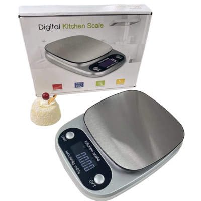 Электронные кухонные весы для взвешивания продуктов "Digital Kitchen Scale" до 5кг/ до 10кг