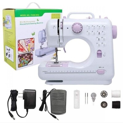 Мини электрическая швейная машинка для дома, многофункциональная машинка "Mini Multifunctional Household Sewing Machine / NO.FHSM-505A"
