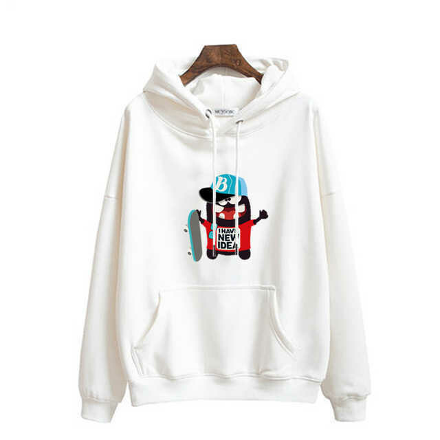 Women winter hoodies sweatshirt K-pop clothes streetwear New style Top women cute