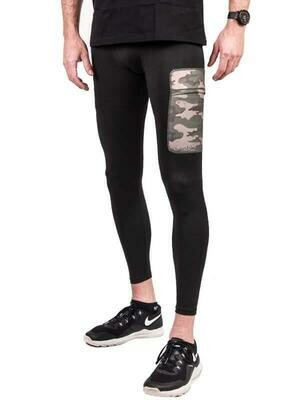 ENDURANCE RUNNING TIGHTS - Black