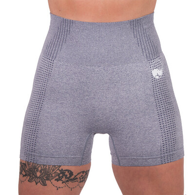 SEAMLESS SHORTS - Pebble Grey