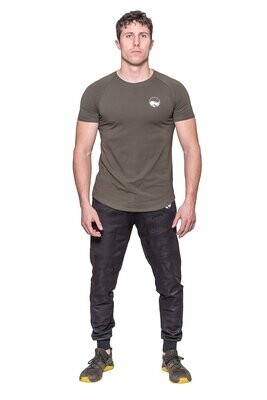 FIT SPORTS TEE - ARMY GREEN