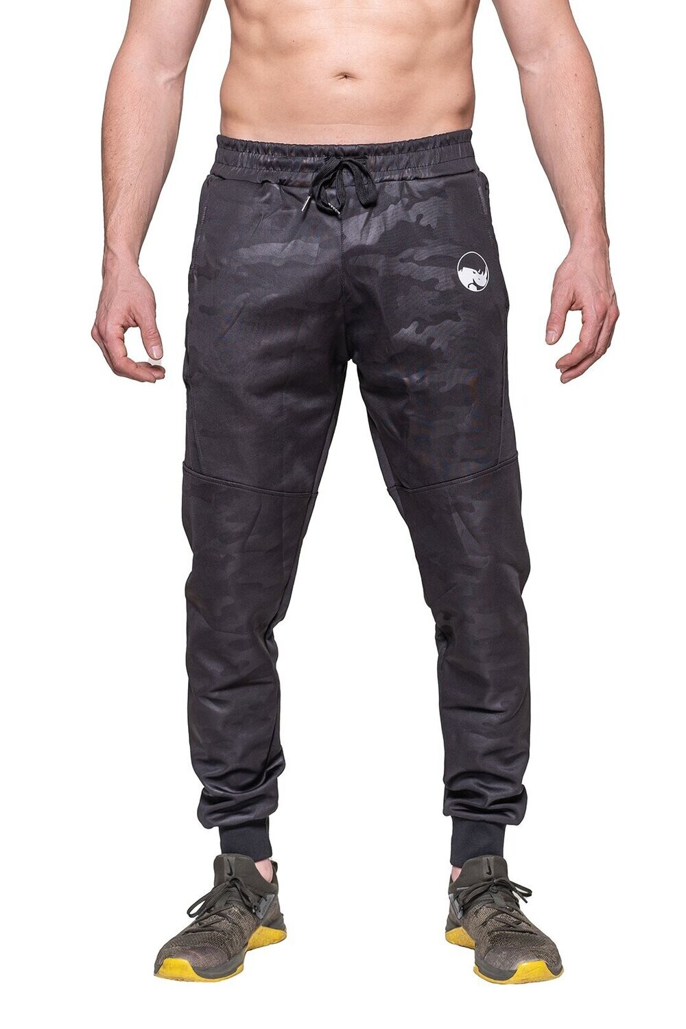 FIT SPORT JOGGER - CAMO BLACK