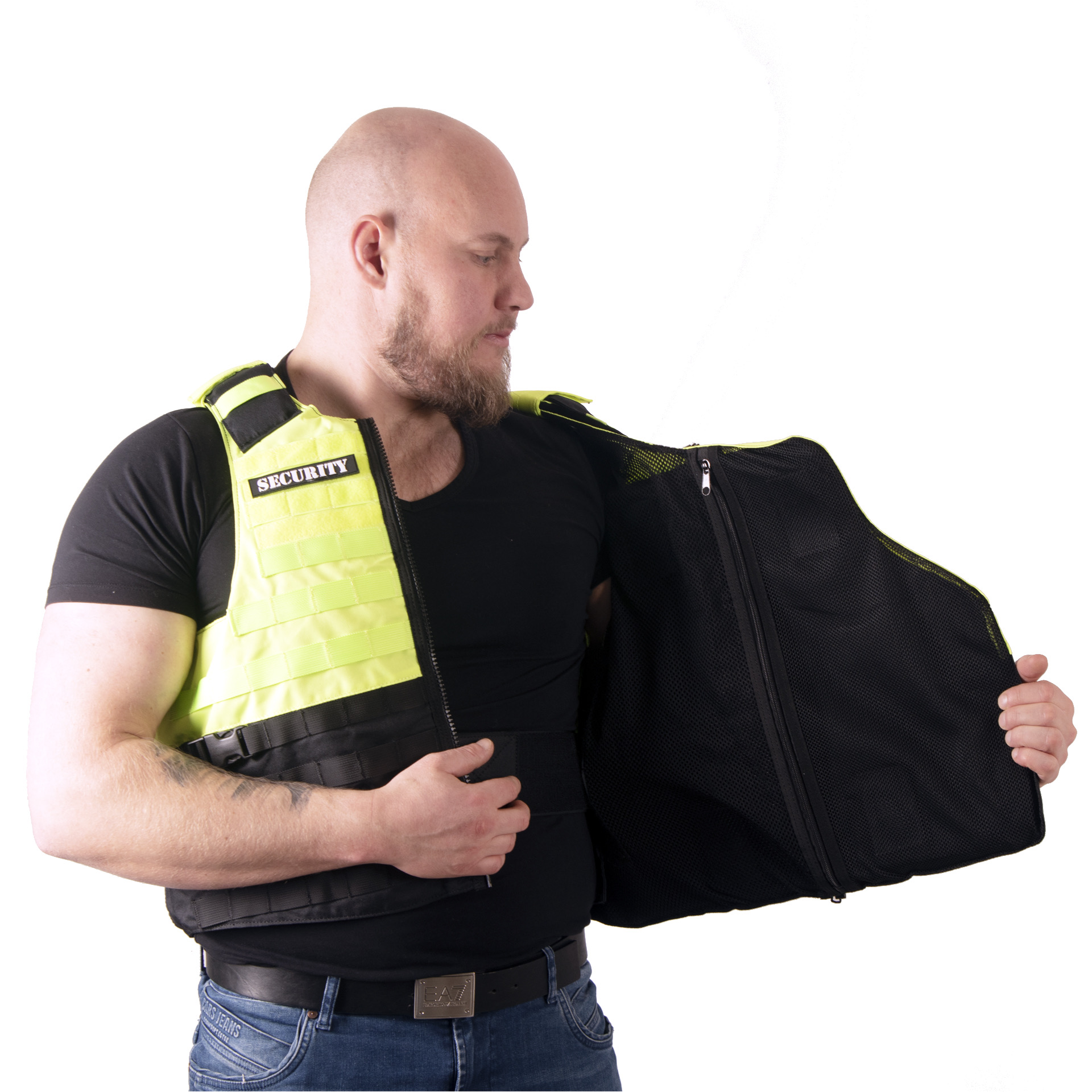 EVENTSECURITY BULLETPROOF REFLECTIVE VEST