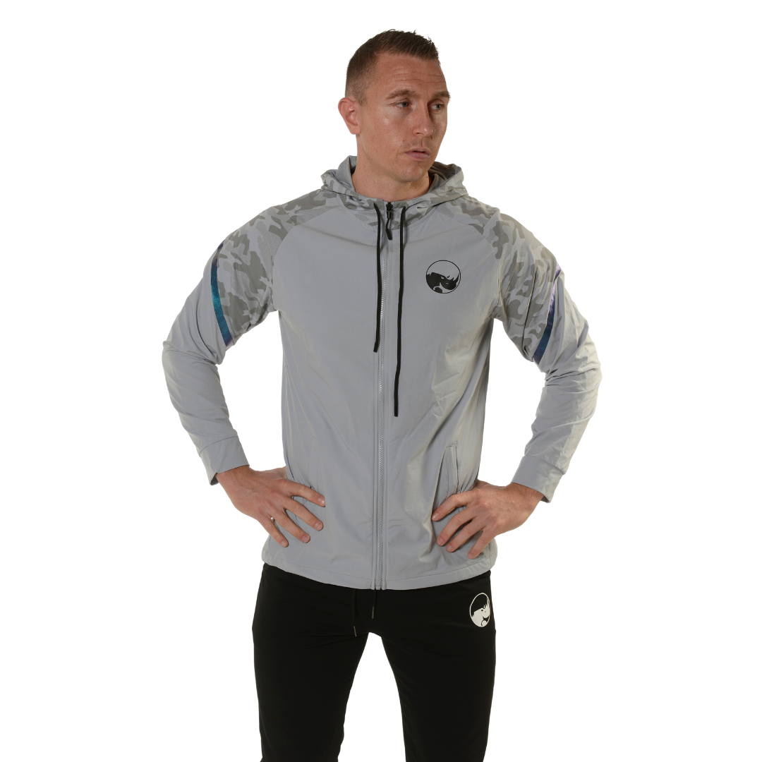 PRO ACTIVE HIGHLIGHTED JACKET - GREY