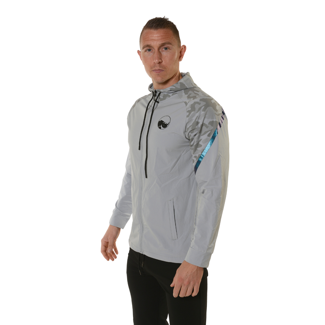 PRO ACTIVE HIGHLIGHTED JACKET - GREY