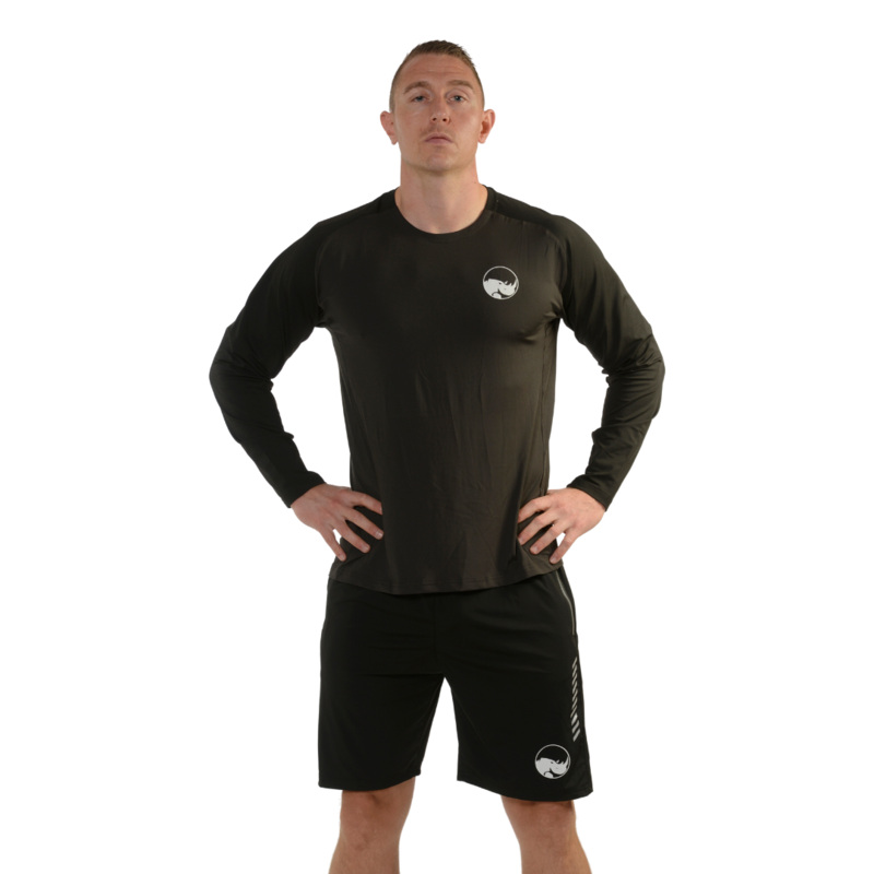PRO ACTIVE LONG SLEEVE - GREY/BLACK
