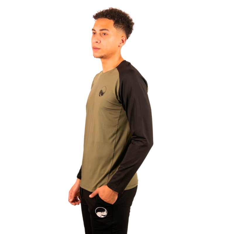 PRO ACTIVE LONG SLEEVE - GREEN/BLACK
