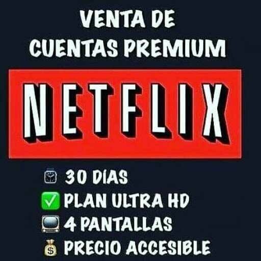 Cuentas Netflix  Original Garantizada  1 Mes