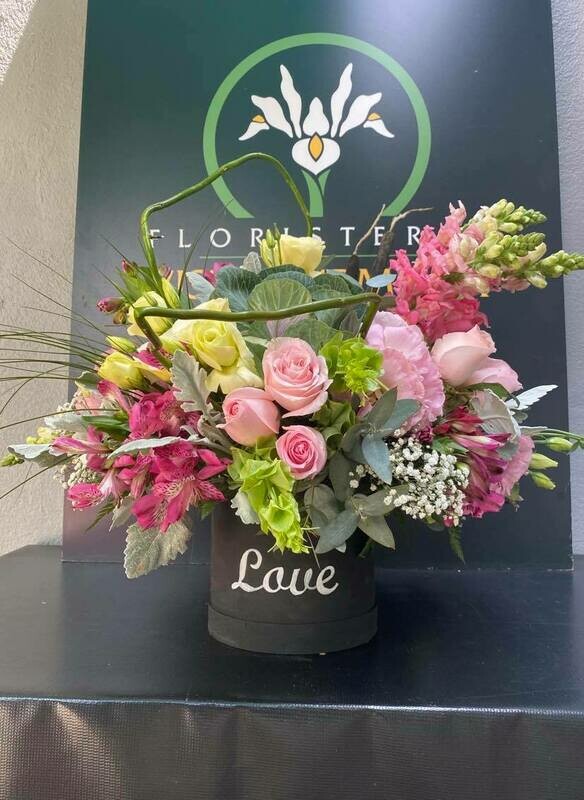 CILINDRO VINTAGE EN BASE LOVE