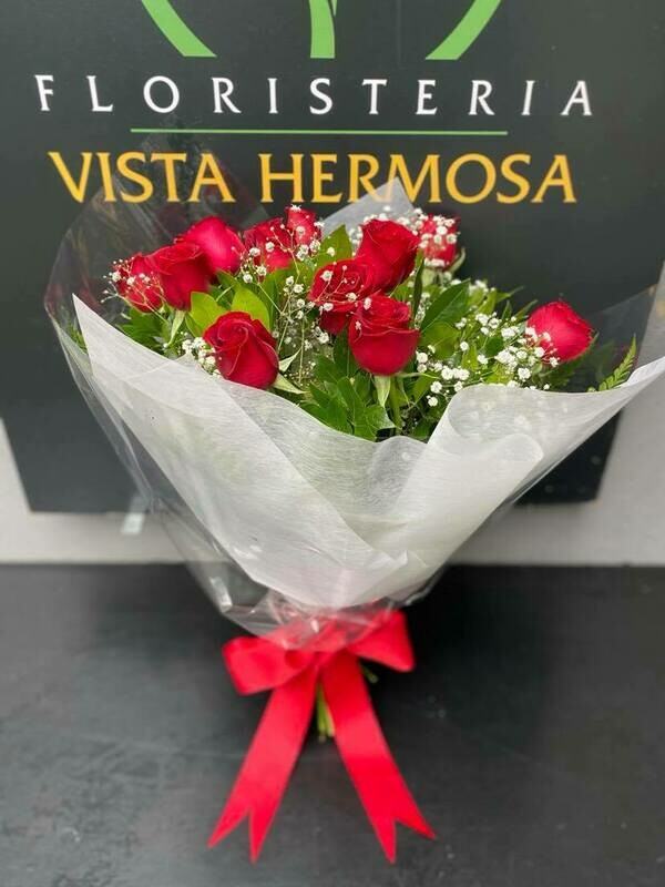 24 ROSAS ROJAS