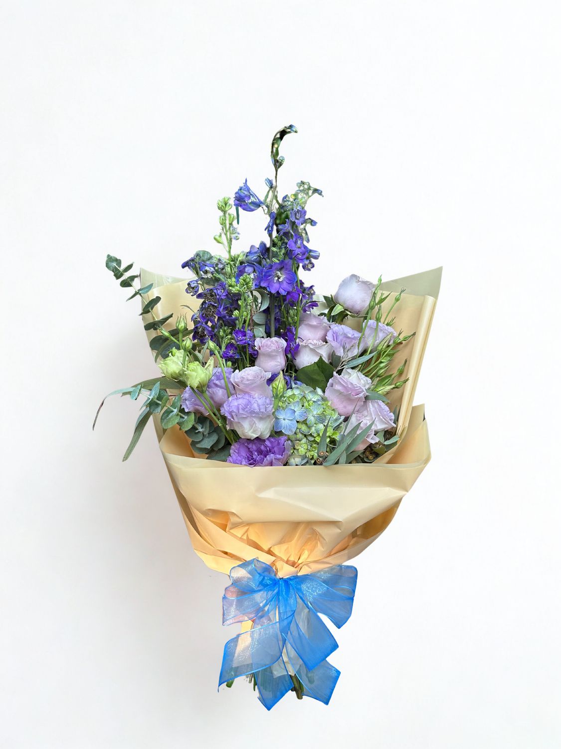 Ramillete en tonos lila