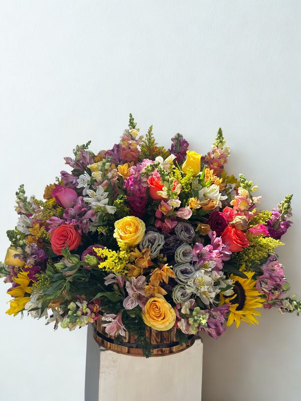 Arreglo Vintage Primaveral Grande