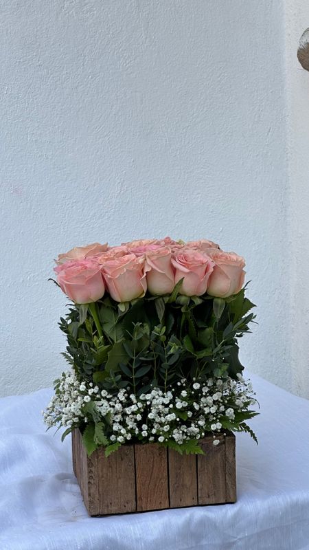 Rosas en bloque