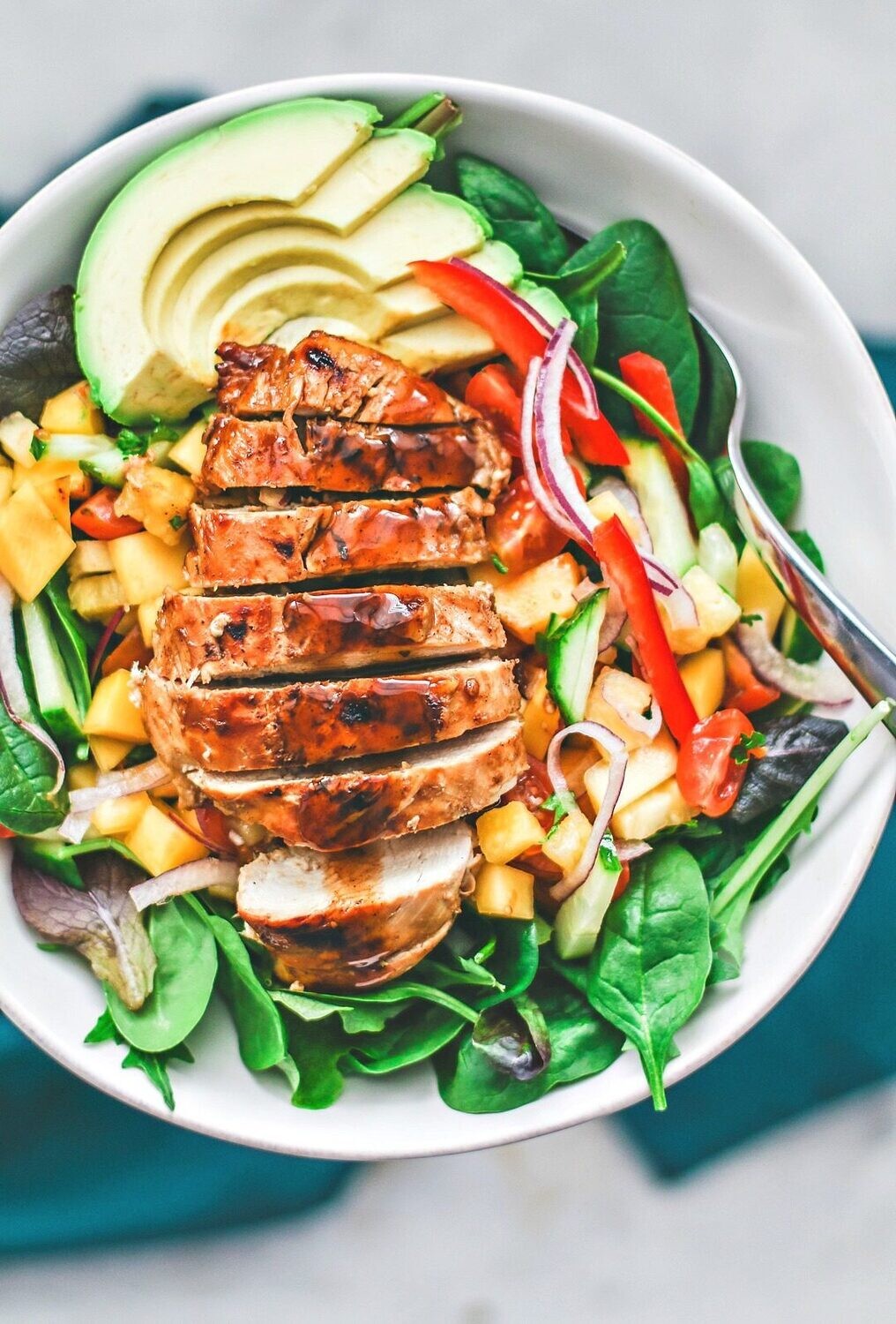 Jerk Chicken Salad