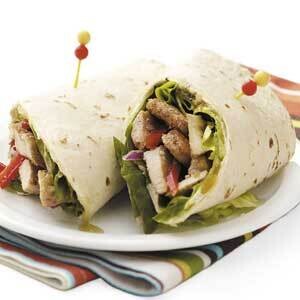 Jerk Chicken Wrap