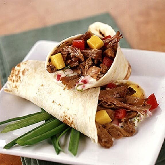 Jerk Pork Wrap
