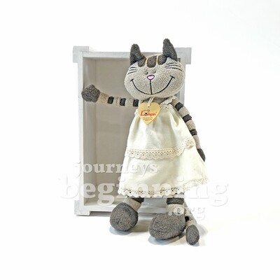 Pippa the Cute Cat in a Dress