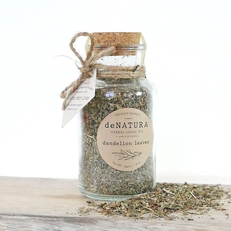 Dandelion - Herbal Tisane - Glass Jar