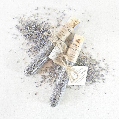 French Lavender - Herbal Tisane - Single Glass Tube