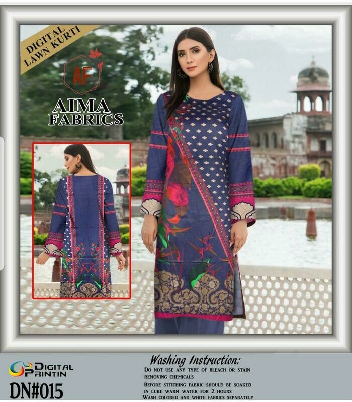 Unstiched kurties By Aima Fabrics