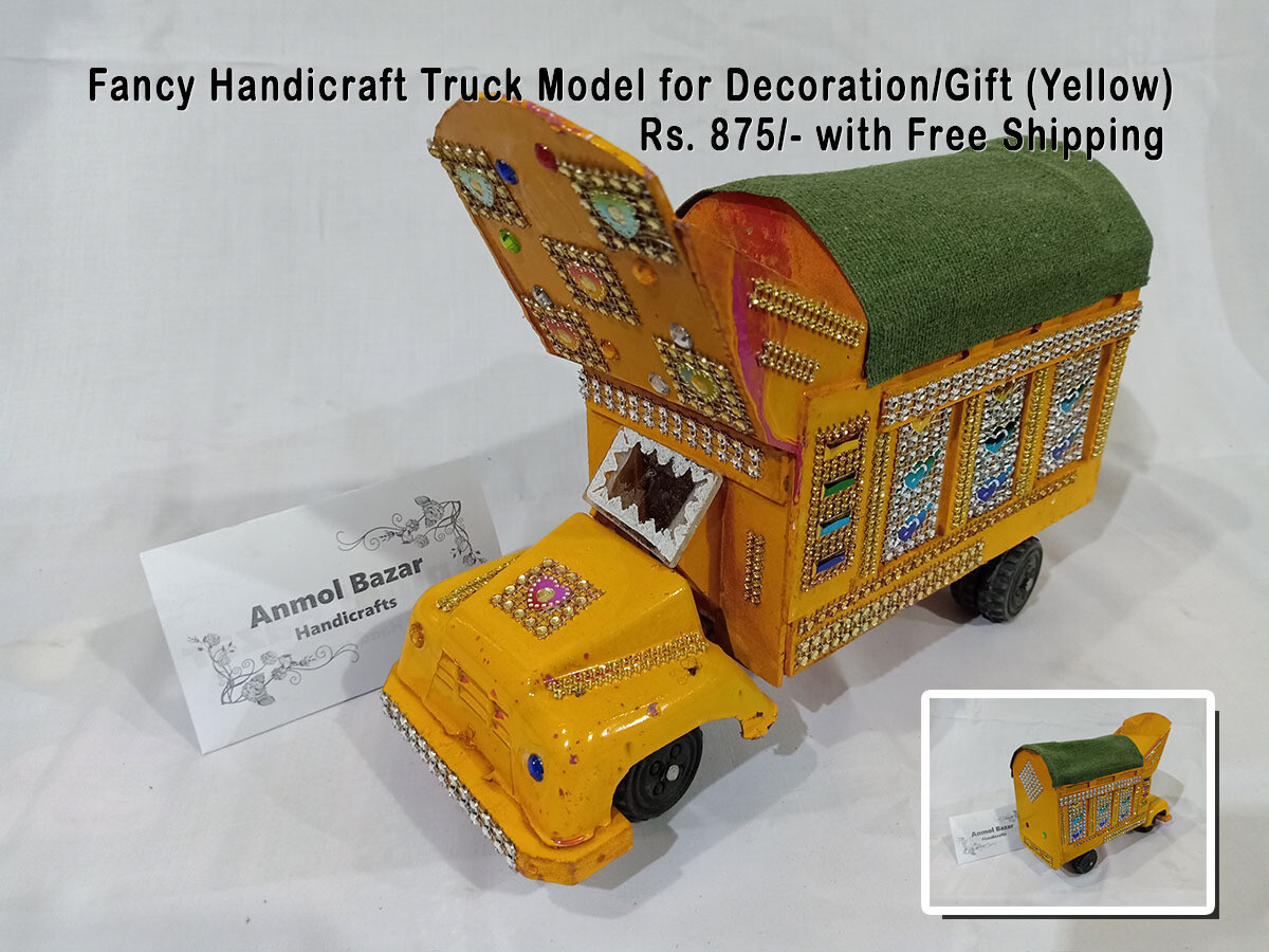 Wood make  Truck and riksha