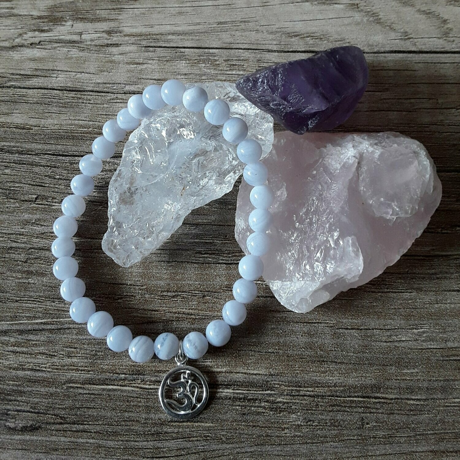 Armband "Shakini" Halschakra