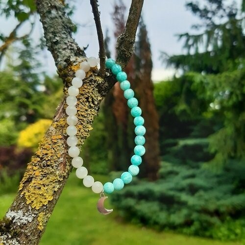 Armband "intuitiv und emotional" Sternzeichen Krebs