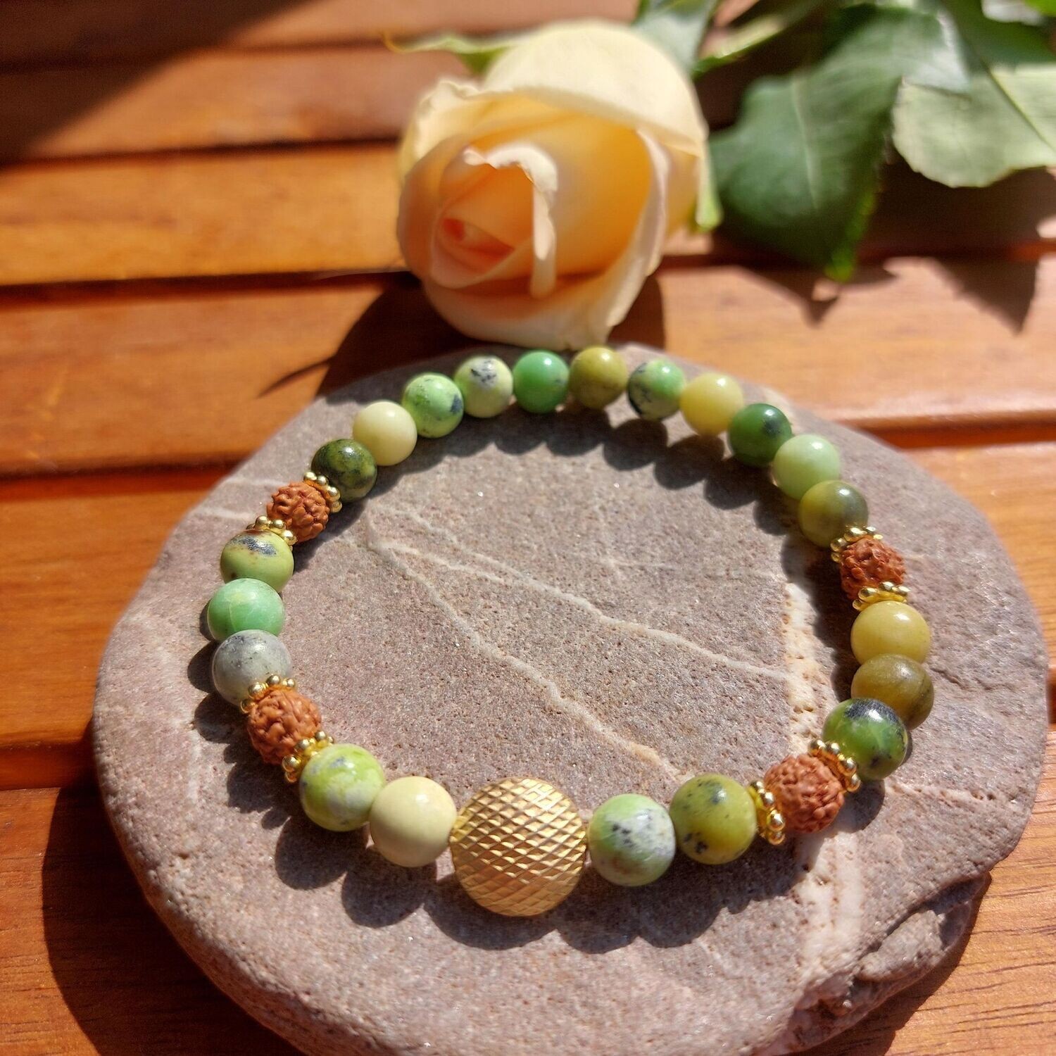 Armband "frisch und positiv"