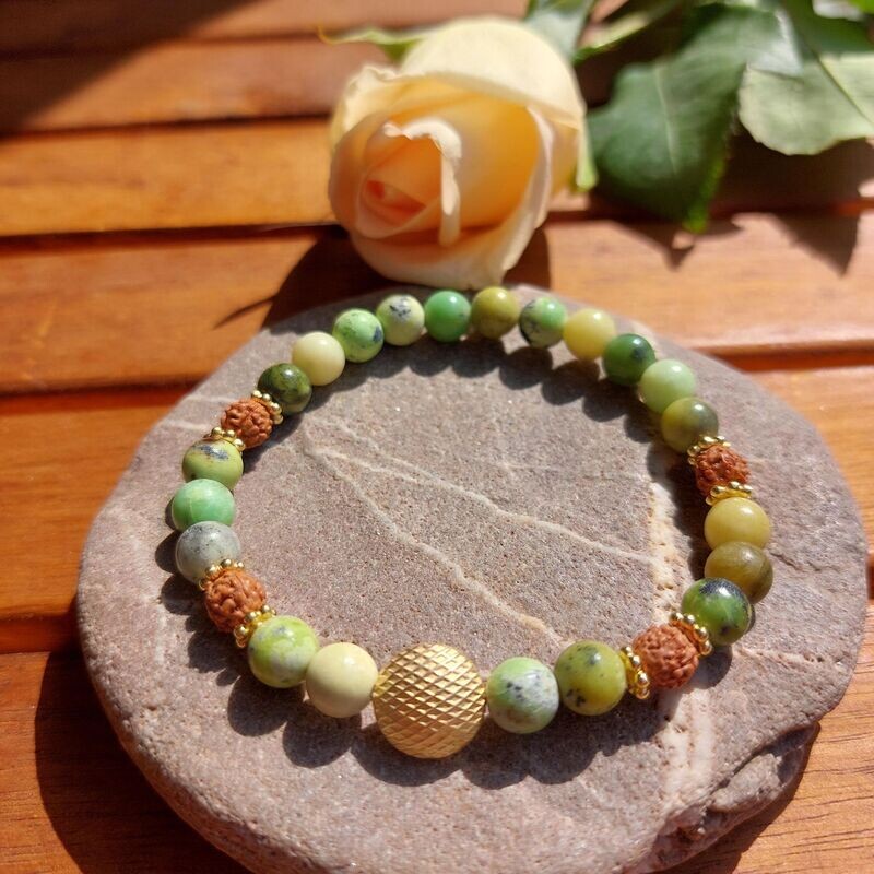 Armband "frisch und positiv"