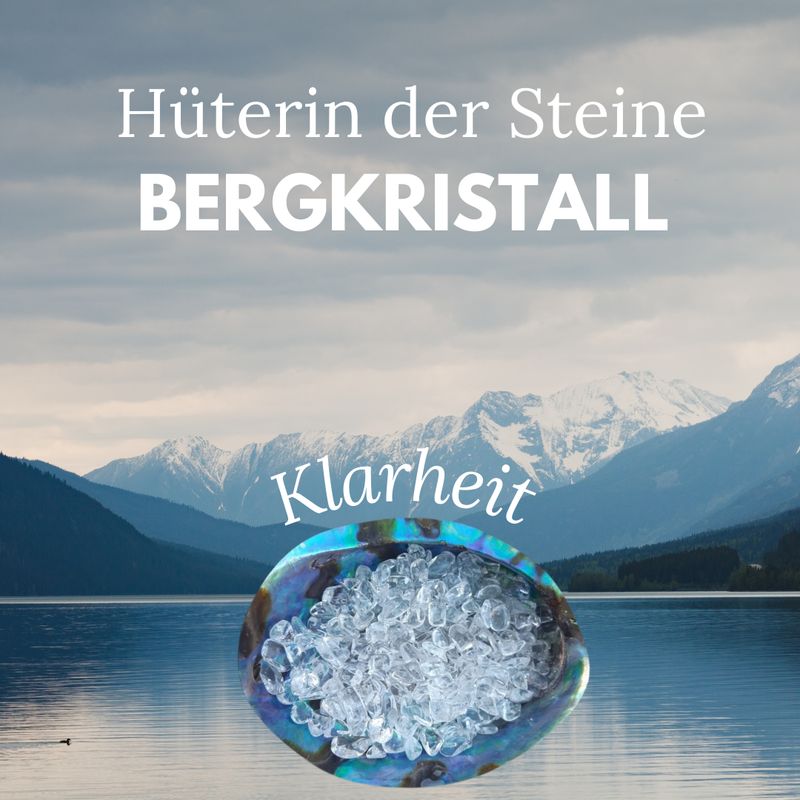 Frauenkreis mit Bergkristall + Klarheit