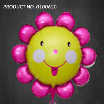 Sun Flower Tongue Out Foil Balloons Sun Flower Tongue Out Foil Balloons