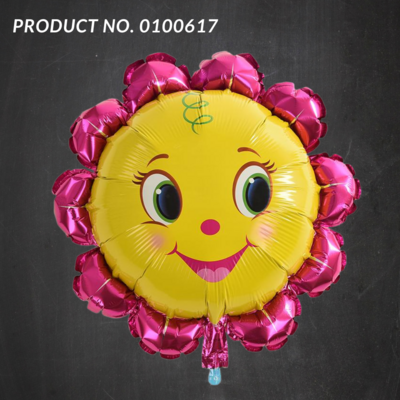 Eye Sun Flower Foil Balloon