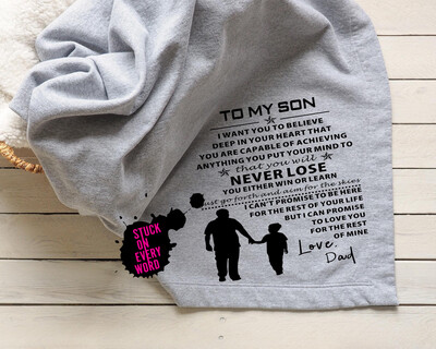 To My Son Love Dad(Pillow)