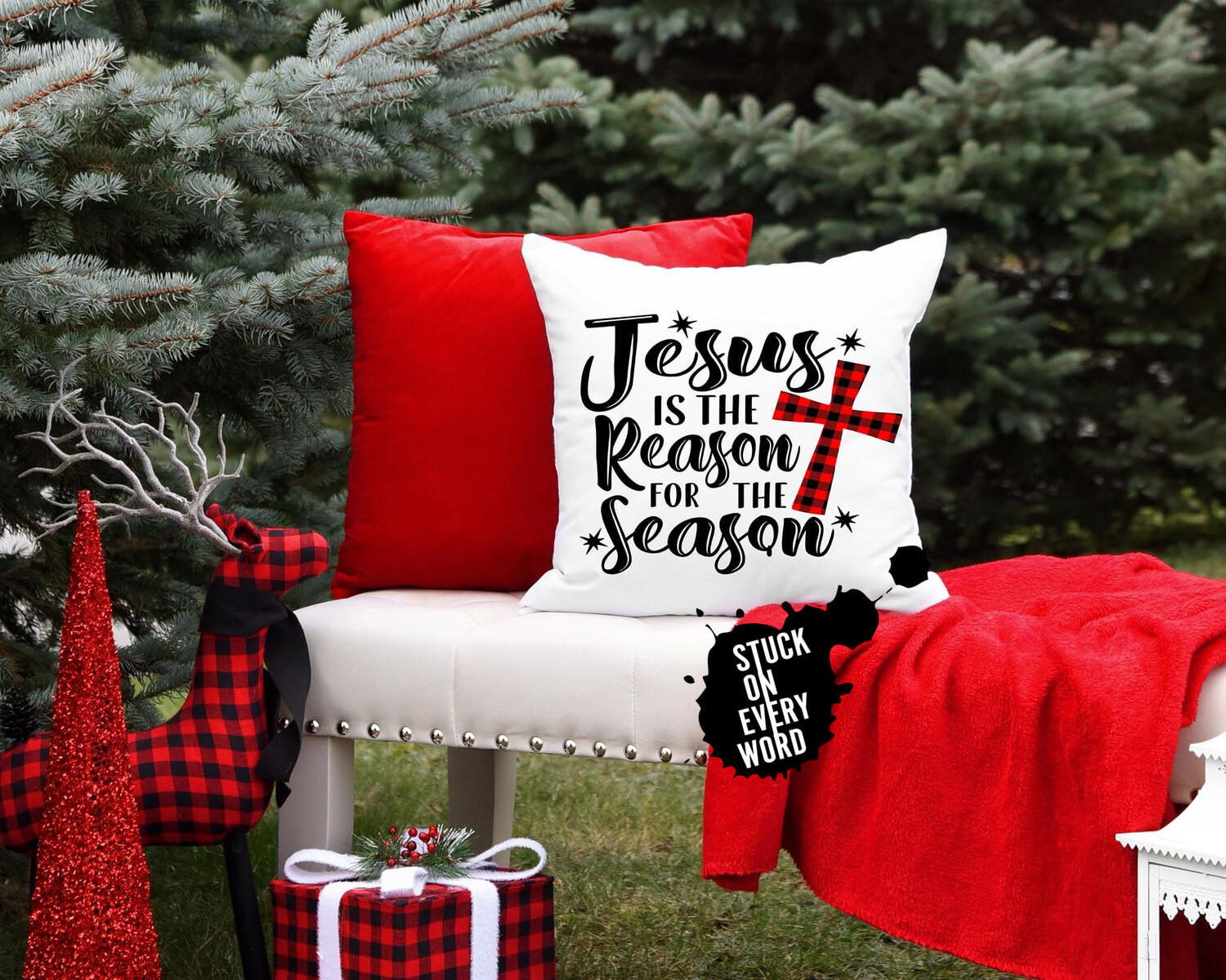 Jesus Is The Reason For The Season (Pillow)