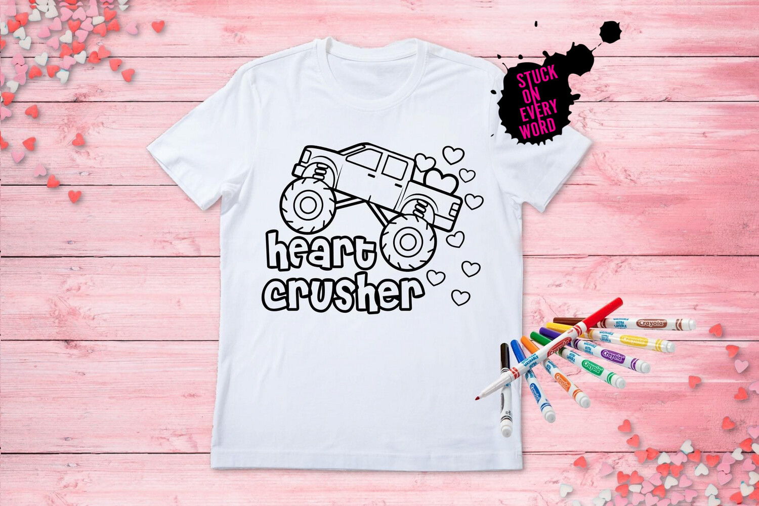 Heart Crusher (Coloring)