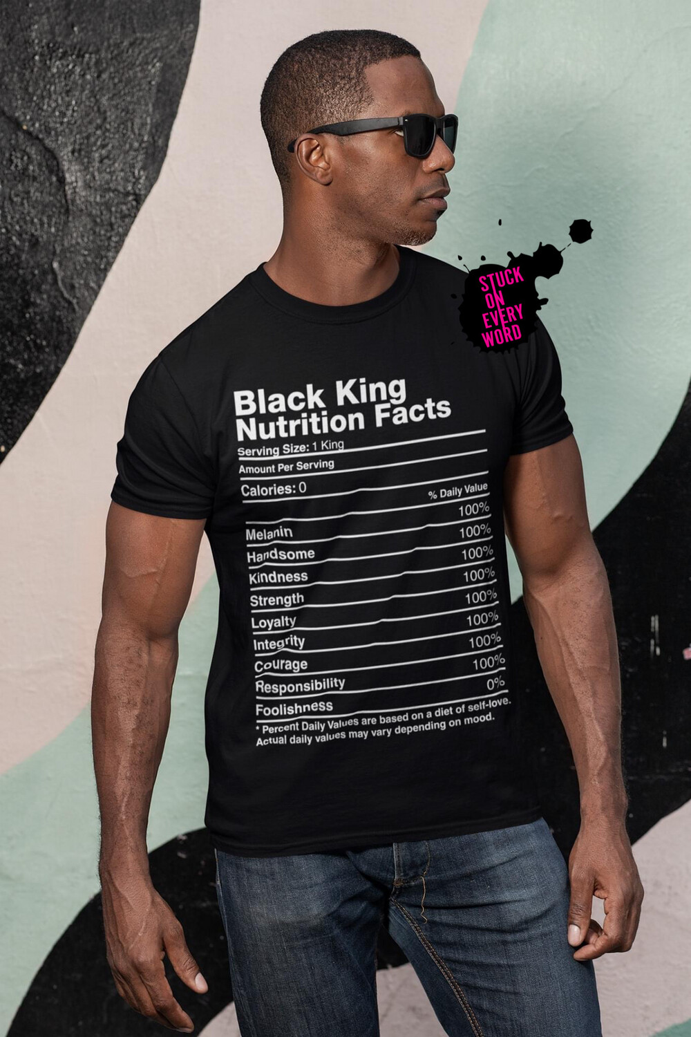 Black King Nutrition Facts (White)