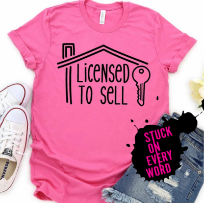 Licensed To Sell (Black)