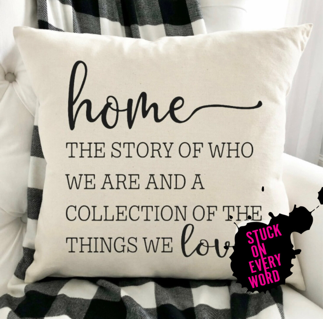 Home-The Story Of... (Pillow)