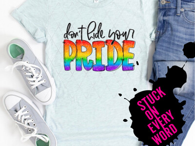 Don't Hide Your Pride (Gay)
