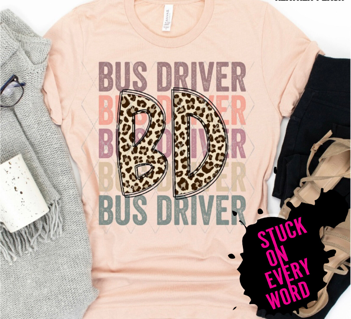 Bus Driver Stacked