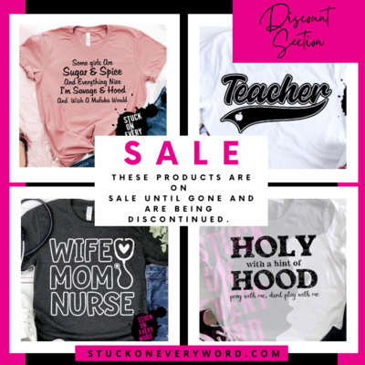 Sale (Discontinued Products)