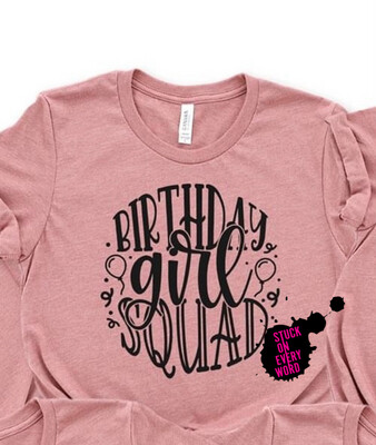 Birthday Girl Squad (Youth)
