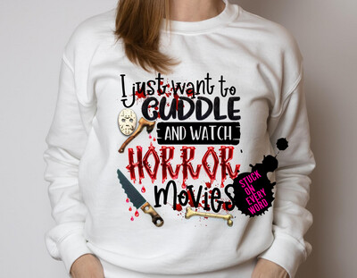 Cuddle & Watch Horror Movies