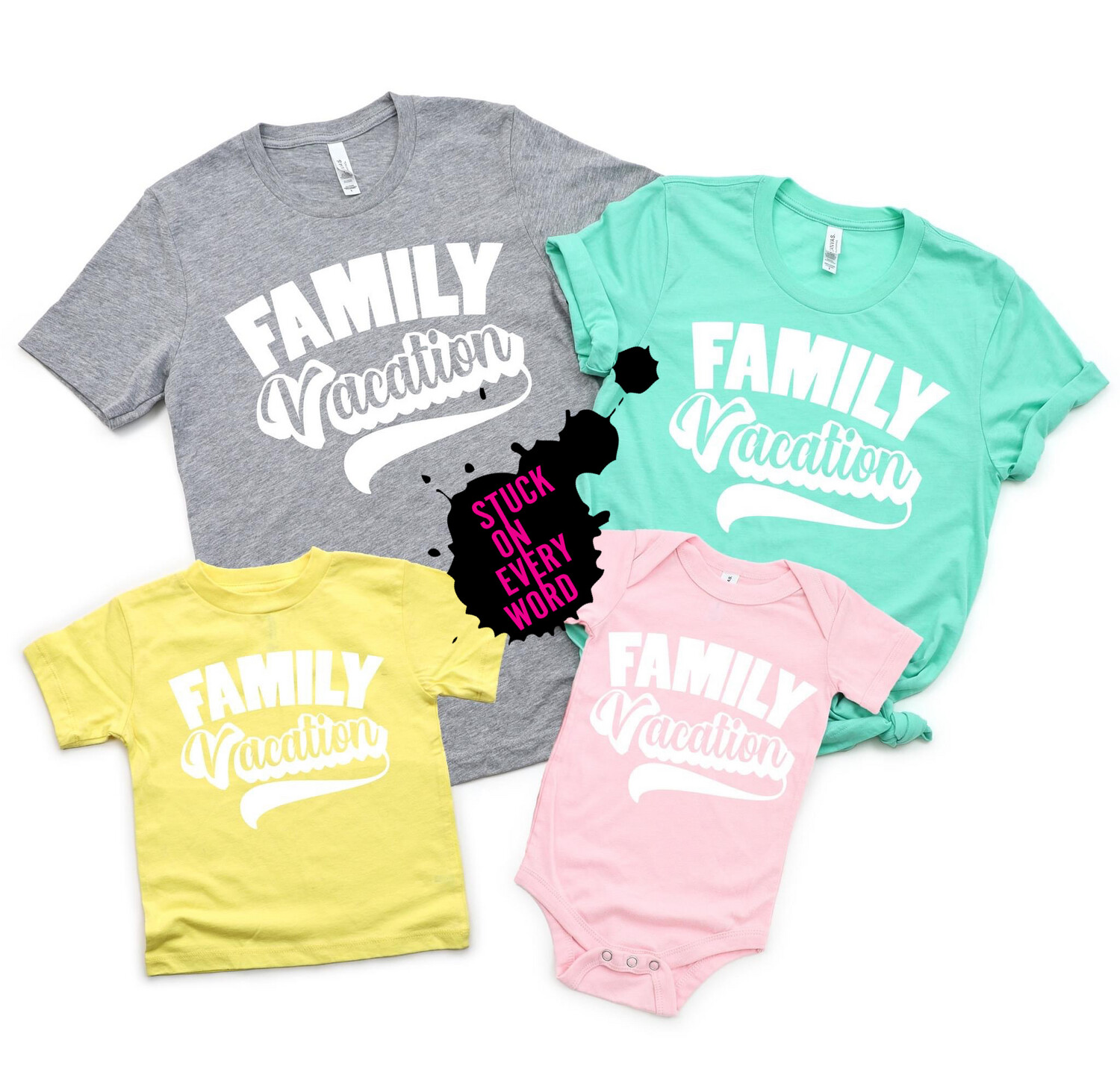 Family Vacation (White)