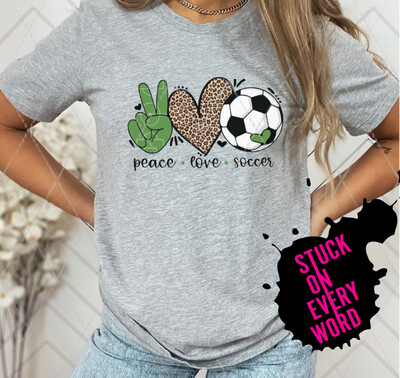 Peace Love Soccer