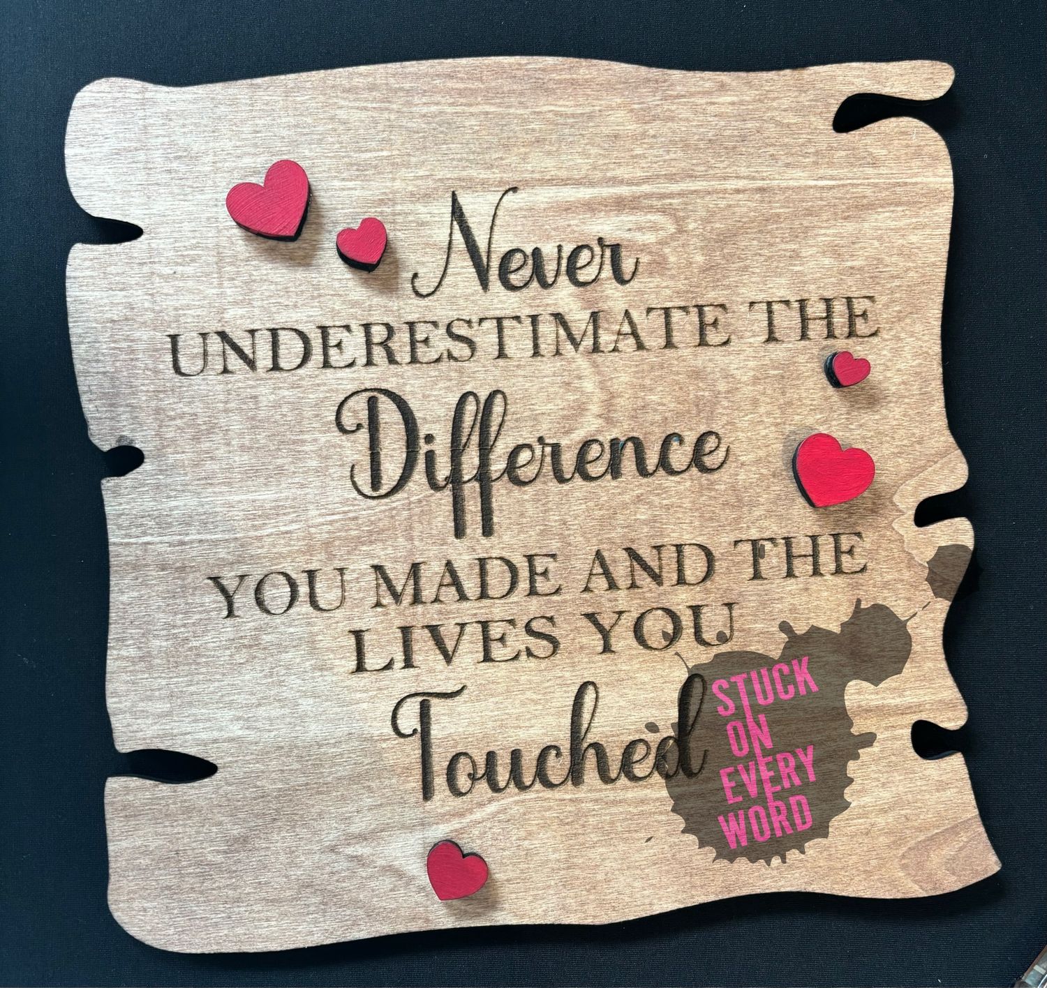 Never Underestimate