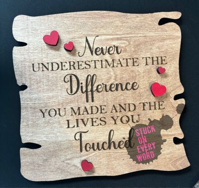 Never Underestimate