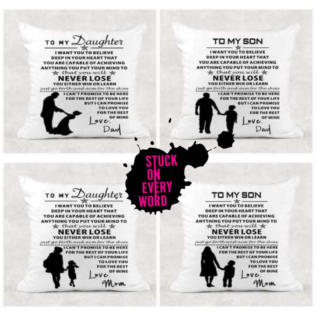 To My Son Love Mom (Pillow)