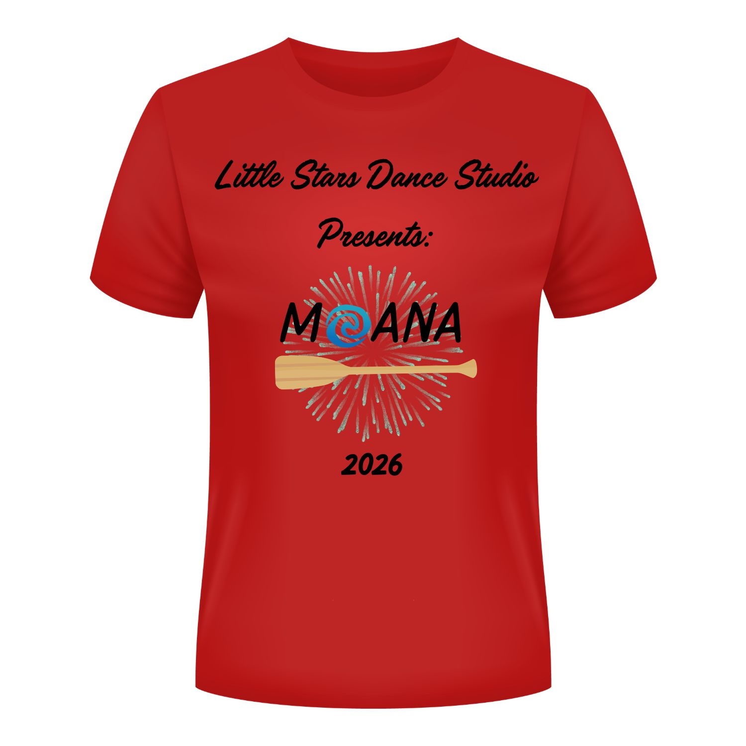 Little Stars Dance Studio Moana 2026 Shirt